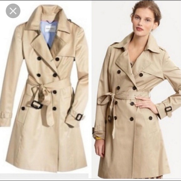 Jackets & Blazers - Banana Republic Khaki Trench Coat Belt included